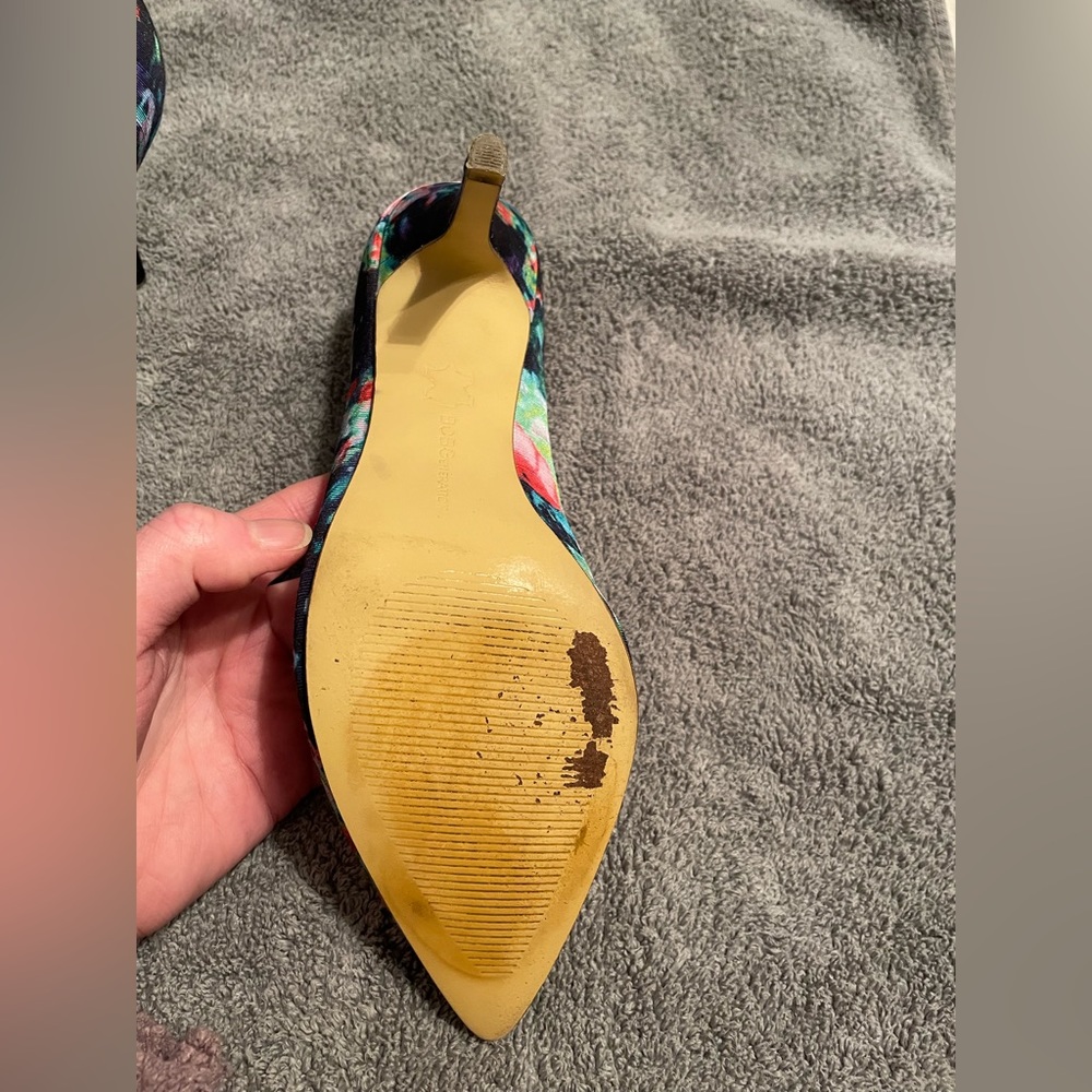 Bcbgeneration Multicolor Floral Heels - image 4